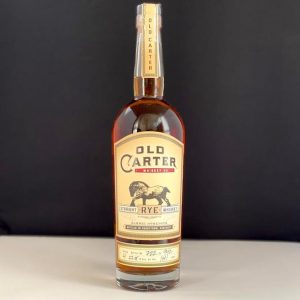 old carter bourbon, Batch 1 1396 bottles produced, barrel strength 134.9 proof. Released December 2018, Kentucky.