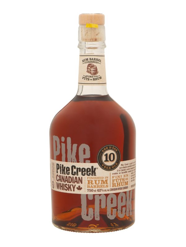 Pike Creek 10 Year Old Rum Finish Canadian Whisky, best cheap canadian whiskey, Windsor canadian whiskey, canadian whiskey reviews.