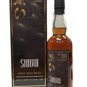 Shibui 30 Year Old Single Grain Whisky, 30 Year Old Single Grain Japanese Whisky, Shibui Single Grain 30 Year.