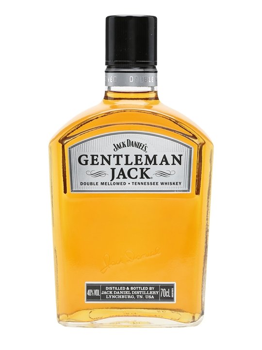 Gentleman Jack premium version of Jack Daniel's Tennessee whiskey, Gentleman Jack exhibits impressive complexity and flavour.
