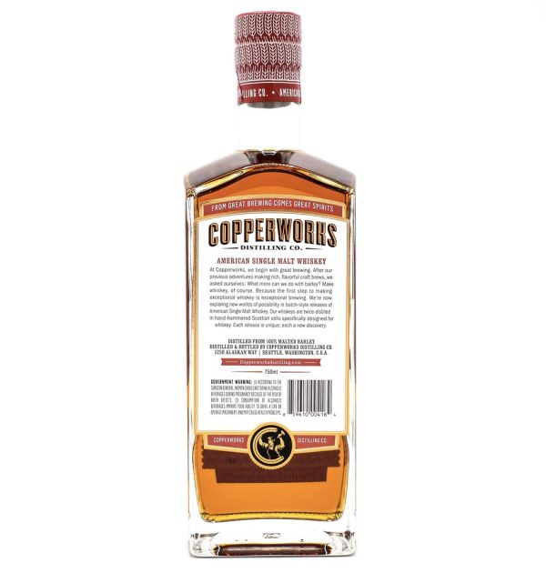 Copperworks American Single Malt Whiskey Release 041 (750ml), American Single Malt Whiskey 041, copperworks distillery