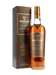 macallan 1 edition, first whisky in Macallan's limited-edition No. 1 is a combination of whiskies matured in European and American oak casks.