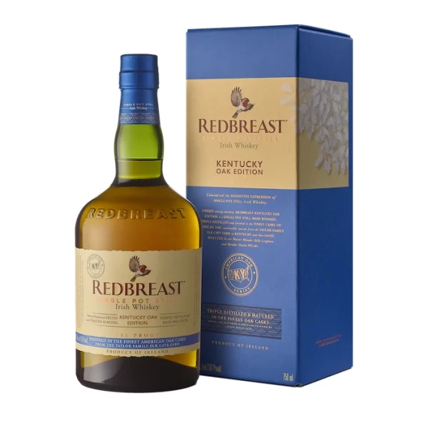 Redbreast Unveils Kentucky Oak Edition, whiskey is bottled at 101 proof (50.5% ABV), and the non-chill filtered whiskey.